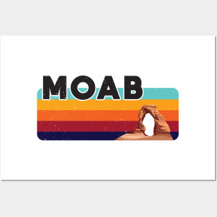 Moab Utah Nature Hiking Mountains Outdoors Vintage Posters and Art